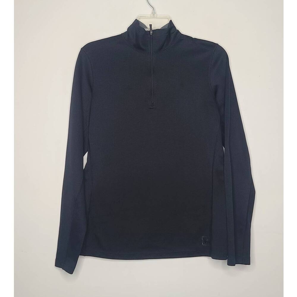 REI black pullover long sleeve shirt - medium